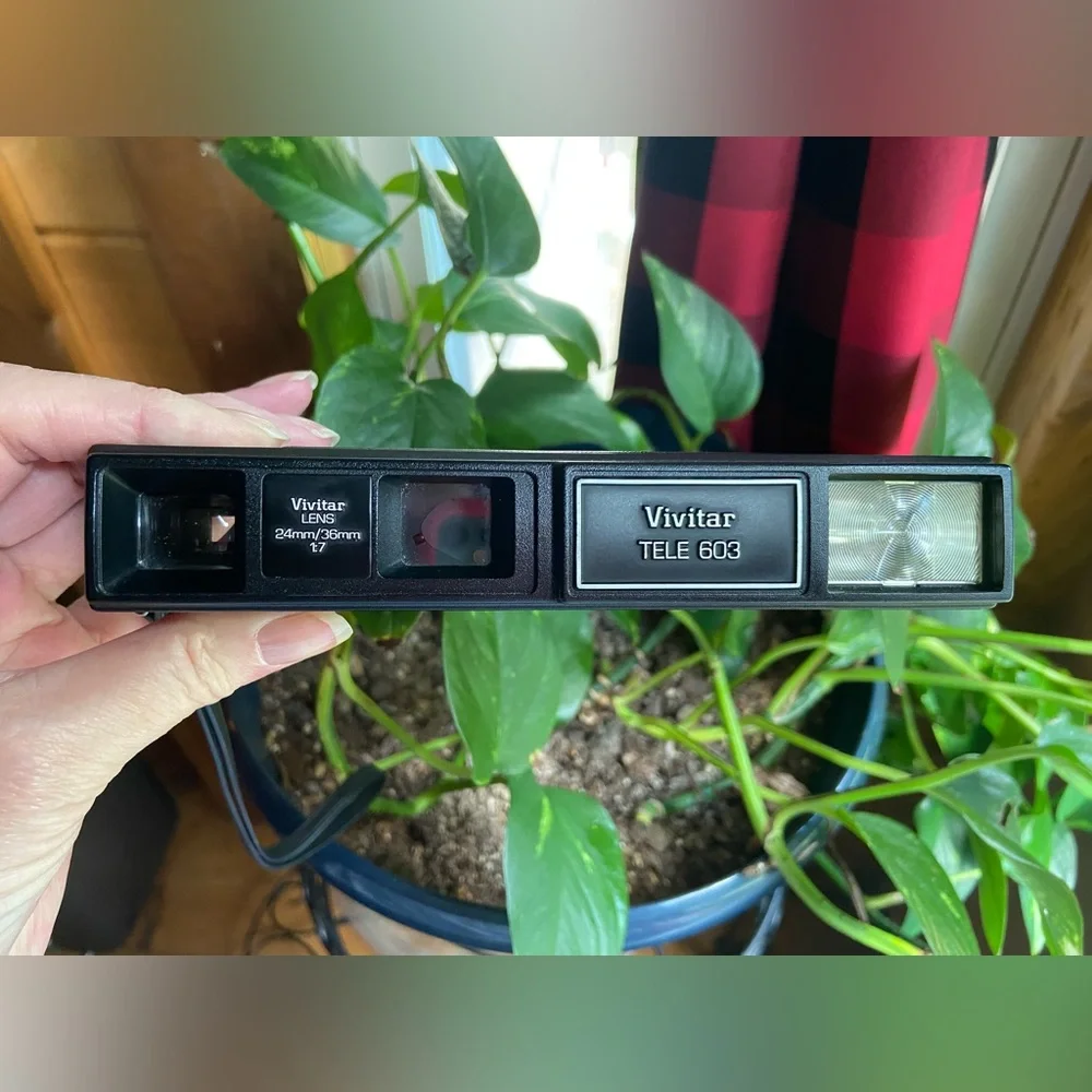 Vintage Vivitar Tele 603 Camera. 110 Film Camera Working Condition